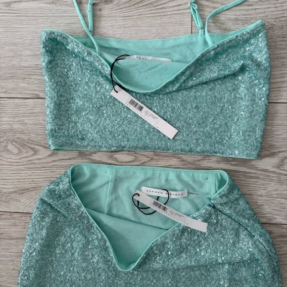 susana monaco sequins top and skirt NWT - Picture 5 of 16